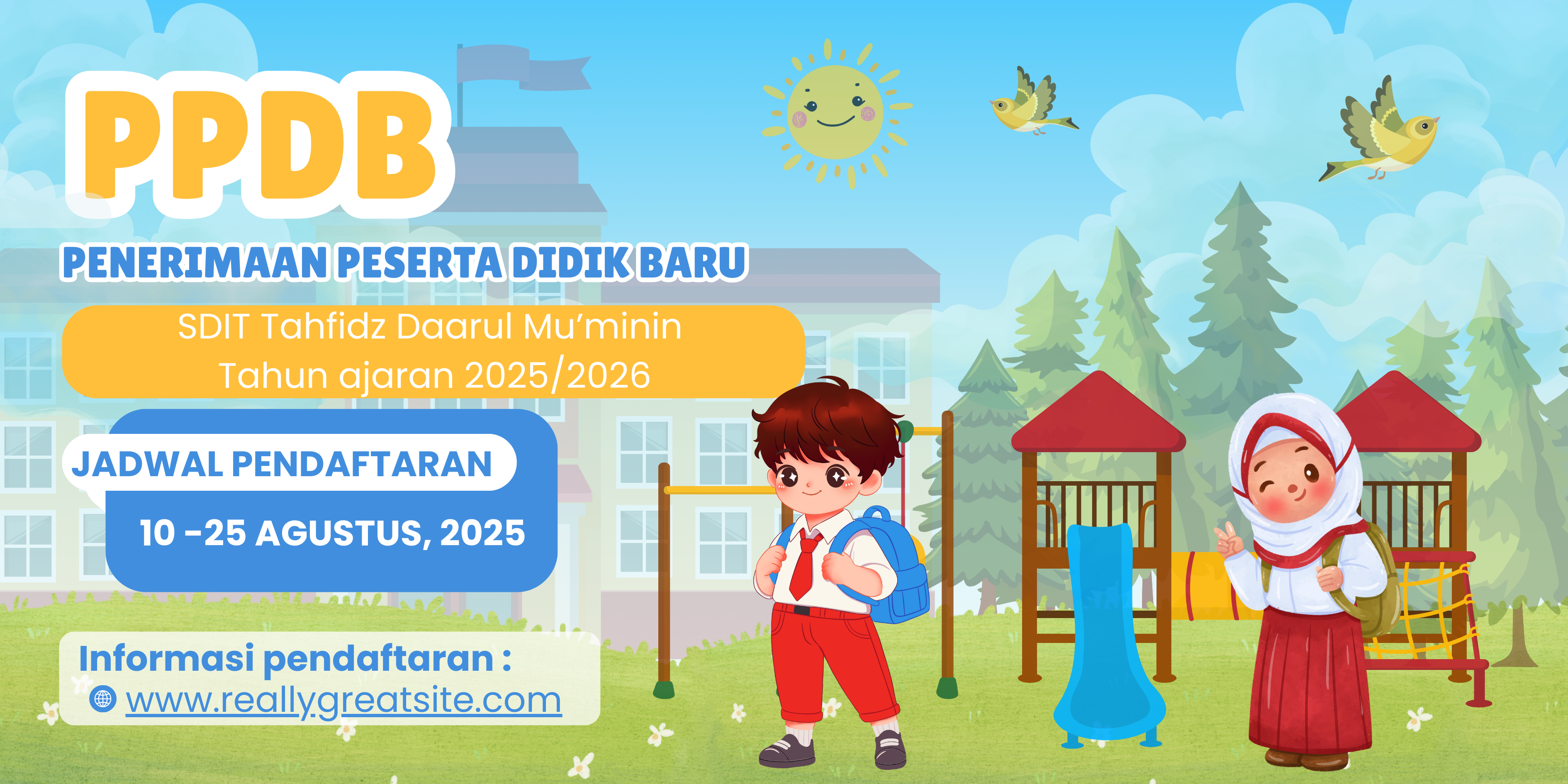 Bergabunglah Bersama SDIT Tahfidz Daarul Mu'minin!